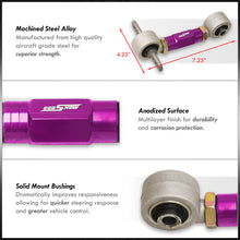 Load image into Gallery viewer, Acura Integra 1990-2001 / Honda Civic 1988-2000 / CRX 1988-1991 / Del Sol 1993-1997 Rear Control Arms Camber Kit Purple (Version 4)