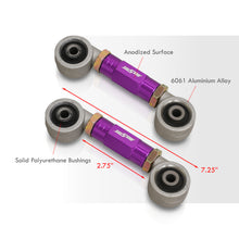 Load image into Gallery viewer, Acura Integra 1990-2001 / Honda Civic 1988-2000 / CRX 1988-1991 / Del Sol 1993-1997 Rear Control Toe Arms Kit Purple (Version 4)