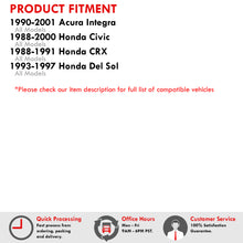 Load image into Gallery viewer, Acura Integra 1990-2001 / Honda Civic 1988-2000 / CRX 1988-1991 / Del Sol 1993-1997 Front Upper Control Arms Camber Kit Bushings Brown