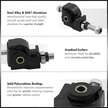 Load image into Gallery viewer, Acura Integra 1990-2001 / Honda Civic 1988-2000 / CRX 1988-1991 / Del Sol 1993-1997 Front Upper Control Arms Camber Kit Bushings Black