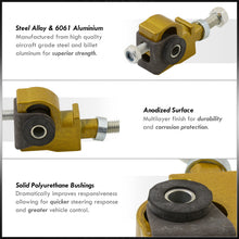 Load image into Gallery viewer, Acura Integra 1990-2001 / Honda Civic 1988-2000 / CRX 1988-1991 / Del Sol 1993-1997 Front Upper Control Arms Camber Kit Bushings Gold