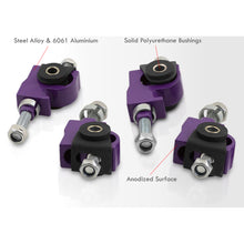 Load image into Gallery viewer, Acura Integra 1990-2001 / Honda Civic 1988-2000 / CRX 1988-1991 / Del Sol 1993-1997 Front Upper Control Arms Camber Kit Bushings Purple