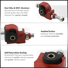 Load image into Gallery viewer, Acura Integra 1990-2001 / Honda Civic 1988-2000 / CRX 1988-1991 / Del Sol 1993-1997 Front Upper Control Arms Camber Kit Bushings Red