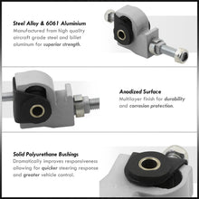Load image into Gallery viewer, Acura Integra 1990-2001 / Honda Civic 1988-2000 / CRX 1988-1991 / Del Sol 1993-1997 Front Upper Control Arms Camber Kit Bushings Silver