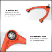 Load image into Gallery viewer, Chevrolet Silverado 1500 2007-2016 / GMC Sierra 1500 2007-2016 2-4" Lift Front Upper Tubular Control Arms Red (Models With Factory Forged Steel Arms Only)