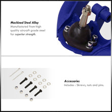 Load image into Gallery viewer, Chevrolet Silverado 1500 4WD 1999-2006 / GMC Sierra 1500 4WD 1999-2006 2-4" Lift Front Upper Tubular Control Arms Blue (Dual Shock Mount)