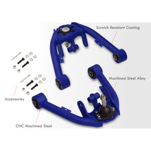 Load image into Gallery viewer, Chevrolet Silverado 1500 4WD 1999-2006 / GMC Sierra 1500 4WD 1999-2006 2-4" Lift Front Upper Tubular Control Arms Blue (Dual Shock Mount)