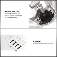 Load image into Gallery viewer, Chevrolet Silverado 1500 4WD 1999-2006 / GMC Sierra 1500 4WD 1999-2006 2-4" Lift Front Upper Tubular Control Arms Silver (Dual Shock Mount)