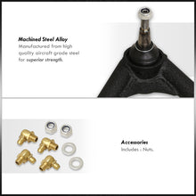 Load image into Gallery viewer, Chevrolet Silverado 1500 2014-2018 / GMC Sierra 1500 2014-2018 2-4" Lift Front Upper Tubular Control Arms Black (Models with Stamped Steel & Aluminum Arms Only)