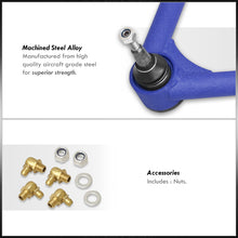 Load image into Gallery viewer, Chevrolet Silverado 1500 2014-2018 / GMC Sierra 1500 2014-2018 2-4" Lift Front Upper Tubular Control Arms Blue (Models with Stamped Steel & Aluminum Arms Only)