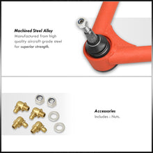 Load image into Gallery viewer, Chevrolet Silverado 1500 2014-2018 / GMC Sierra 1500 2014-2018 2-4" Lift Front Upper Tubular Control Arms Red (Models with Stamped Steel & Aluminum Arms Only)