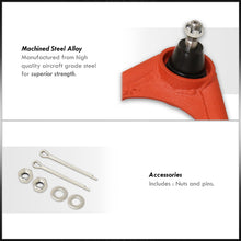 Load image into Gallery viewer, Chevrolet Suburban 2007-2020 / Tahoe 2007-2020 / GMC Yukon & XL 2007-2020 / Cadillac Escalade 2007-2020 2-4" Lift Front Upper Tubular Control Arms Red