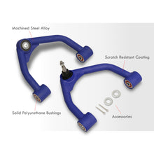 Load image into Gallery viewer, Chevrolet Colorado 2015-2022 / GMC Canyon 2015-2022 2-4" Lift Front Upper Tubular Control Arms Blue