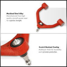 Load image into Gallery viewer, Chevrolet Colorado 2015-2022 / GMC Canyon 2015-2022 2-4" Lift Front Upper Tubular Control Arms Red
