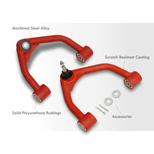 Load image into Gallery viewer, Chevrolet Colorado 2015-2022 / GMC Canyon 2015-2022 2-4" Lift Front Upper Tubular Control Arms Red