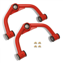 Load image into Gallery viewer, Chevrolet Silverado 2500HD 3500HD 8-Lug 2011-2019 / GMC Sierra 2500HD 3500HD 8-Lug 2011-2019 2-4" Lift Front Upper Tubular Control Arms Red