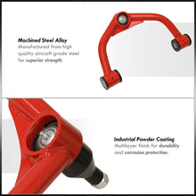 Load image into Gallery viewer, Chevrolet Silverado 2500HD 3500HD 8-Lug 2011-2019 / GMC Sierra 2500HD 3500HD 8-Lug 2011-2019 2-4" Lift Front Upper Tubular Control Arms Red