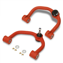 Load image into Gallery viewer, Ford F150 2004-2020 2-4" Lift Front Upper Tubular Control Arms Red