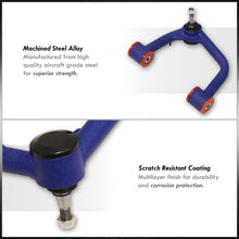 Load image into Gallery viewer, Toyota Tacoma 6-Lug 2005-2023 2-4" Lift Front Upper Tubular Control Arms Blue