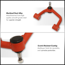 Load image into Gallery viewer, Toyota Tacoma 6-Lug 2005-2023 2-4" Lift Front Upper Tubular Control Arms Red