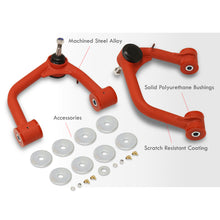 Load image into Gallery viewer, Toyota Tacoma 6-Lug 2005-2023 2-4" Lift Front Upper Tubular Control Arms Red