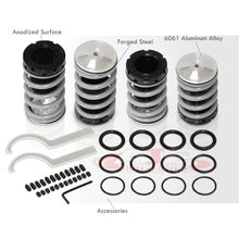 Load image into Gallery viewer, Hyundai Tiburon 1996-1998 Coilover Sleeves Kit Silver