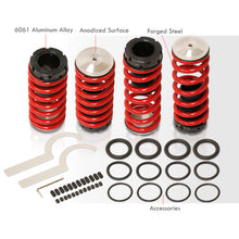 Load image into Gallery viewer, Hyundai Tiburon V6 2002-2005 Coilover Sleeves Kit Red
