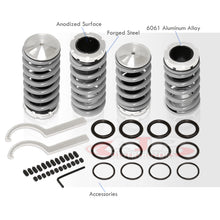 Load image into Gallery viewer, Nissan 240SX S13 1989-1994 Coilover Sleeves Kit Silver