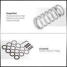 Load image into Gallery viewer, Honda Accord 1998-2002 Coilover Sleeves Kit Silver (Black Sleeves)