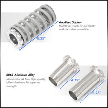 Load image into Gallery viewer, Acura Integra 1990-2001 / Honda Civic 1988-2000 / CRX 1988-1991 / Del Sol 1993-1997 Coilover Sleeves Kit Silver (Silver Sleeves)