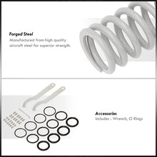 Load image into Gallery viewer, Acura Integra 1990-2001 / Honda Civic 1988-2000 / CRX 1988-1991 / Del Sol 1993-1997 Coilover Sleeves Kit Silver (Silver Sleeves)
