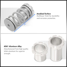 Load image into Gallery viewer, Mitsubishi Eclipse 1989-1999 / Nissan Sentra 1991-1999 / Toyota Corolla 1993-1997 Coilover Sleeves Kit Silver (Silver Sleeves)