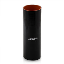 Load image into Gallery viewer, 3.25" (12" Long) Straight Silicone Coupler Black