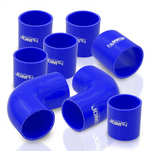 Load image into Gallery viewer, Universal 3" 8 Pieces Piping Kit Silicone Couplers Blue (Use with PK-8P30* or PK-8PU30*)