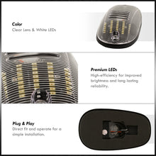 Load image into Gallery viewer, Dodge Ram 1500 2500 3500 2003-2018 / 4500 5500 2011-2018 5 Piece Front White LED Cab Roof Clearance Lights Clear Len (Models With Factory Roof Lights)