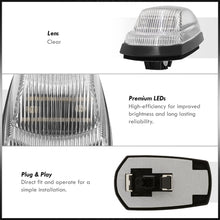 Load image into Gallery viewer, Ford F250 F350 F450 F550 Super Duty 2017-2022 5 Piece Front Amber LED Cab Roof Clearance Lights Clear Len