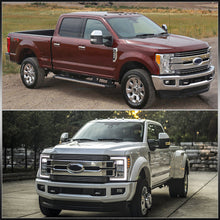 Load image into Gallery viewer, Ford F250 F350 F450 F550 Super Duty 2017-2022 5 Piece Front White LED Cab Roof Clearance Lights Clear Len
