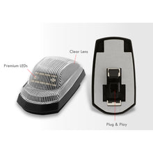 Load image into Gallery viewer, Ford F250 F350 F450 F550 Super Duty 2017-2022 5 Piece Front White LED Cab Roof Clearance Lights Clear Len