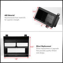 Load image into Gallery viewer, Chevrolet C/K 1988-1994 / GMC C/K 1988-1994 Interior Dashboard Single Din Stereo Radio Bezel Kit Black (Includes Dash Kit, Pocket Kit, Wiring Harness & Antenna Adapter)