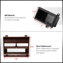 Load image into Gallery viewer, Chevrolet C/K 1988-1994 / GMC C/K 1988-1994 Interior Dashboard Single Din Stereo Radio Bezel Kit Burgundy Red (Includes Dash Kit, Pocket Kit, Wiring Harness & Antenna Adapter)