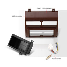 Load image into Gallery viewer, Chevrolet C/K 1988-1994 / GMC C/K 1988-1994 Interior Dashboard Single Din Stereo Radio Bezel Kit Burgundy Red (Includes Dash Kit, Pocket Kit, Wiring Harness & Antenna Adapter)