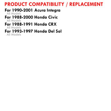 Load image into Gallery viewer, Acura Integra 1990-2001 / Honda Civic 1988-2000 / CRX 1988-1991 / Del Sol 1993-1997 3" V-Band Turbo Downpipe