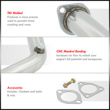 Load image into Gallery viewer, Nissan 350Z 2003-2009 / Infiniti G35 Coupe 2003-2007 / G35 Sedan 2002-2006 VQ35DE 2.5" Test Pipe