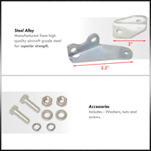 Load image into Gallery viewer, Honda Civic 1992-2000 / Del Sol 1993-1997 B-Series DOHC Engine Torque Damper Bracket (Use with 6" Shock)