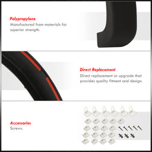 Load image into Gallery viewer, Ford F150 (Styleside Models Only) 2009-2014 4-Piece Front & Rear OE Style Wheel Well Fender Flares Textured Black (With 67.0" / 78.8" / 97.4" Bed Length Models Only; Will Not Fit Platinum & Raptor Models)
