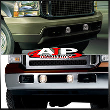 Load image into Gallery viewer, Ford F250 F350 F450 F550 Super Duty 1999-2004 / Excursion 2000-2004 Front Fog Lights Clear Len (Includes Switch & Wiring Harness)