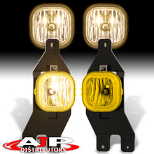 Load image into Gallery viewer, Ford F250 F350 F450 F550 Super Duty 1999-2004 / Excursion 2000-2004 Front Fog Lights Yellow Len (Includes Switch & Wiring Harness)