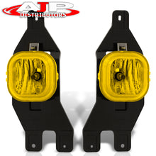 Load image into Gallery viewer, Ford F250 F350 F450 F550 Super Duty 1999-2004 / Excursion 2000-2004 Front Fog Lights Yellow Len (Includes Switch &amp; Wiring Harness)
