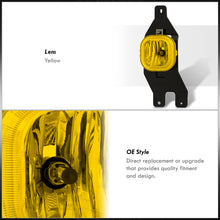 Load image into Gallery viewer, Ford F250 F350 F450 F550 Super Duty 1999-2004 / Excursion 2000-2004 Front Fog Lights Yellow Len (Includes Switch & Wiring Harness)