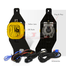 Load image into Gallery viewer, Ford F250 F350 F450 F550 Super Duty 1999-2004 / Excursion 2000-2004 Front Fog Lights Yellow Len (Includes Switch & Wiring Harness)